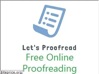 letsproofread.com