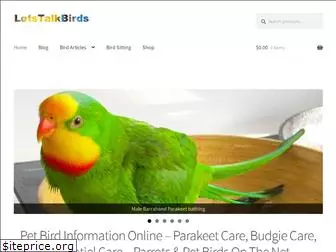 letstalkbirds.com