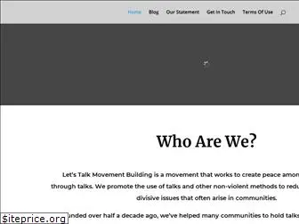 letstalkmovementbuilding.org