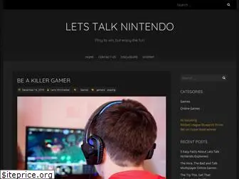 letstalknintendo.com