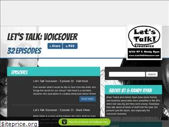 letstalkvoiceover.com