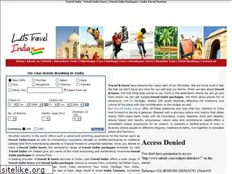 letstravelindia.com