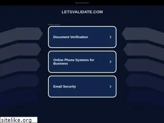 letsvalidate.com