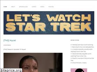 letswatchstartrek.com