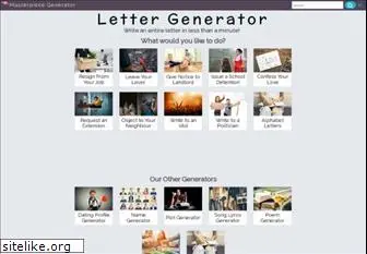letter-generator.org.uk