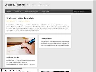 letter-resume.com