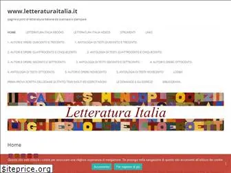 letteraturaitalia.it