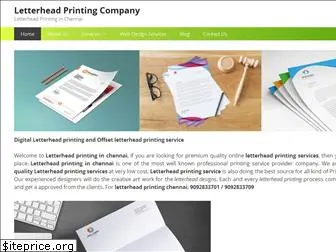 letterheadprintinginchennai.in