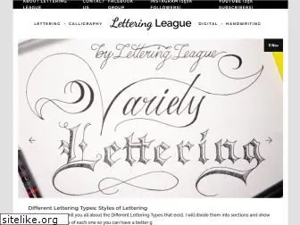 letteringleague.com