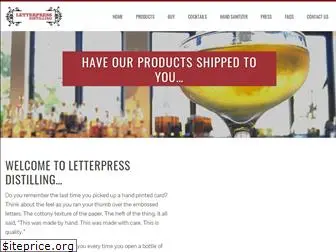 letterpressdistilling.com