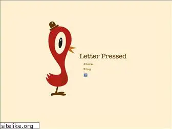 letterpressed.com