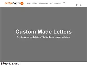 letterquote.com