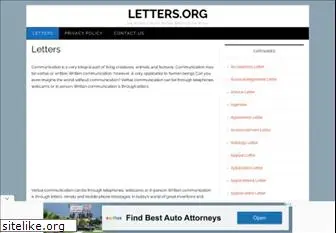 letters.org