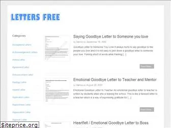 lettersfree.com