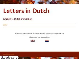 lettersindutch.com