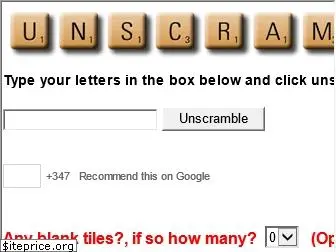 letterunscramble.com