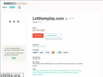 letthemplay.com