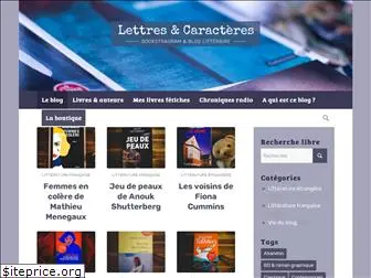 lettres-et-caracteres.com