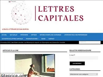 lettrescapitales.com