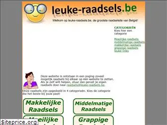 leuke-raadsels.be