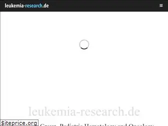 leukemia-research.de