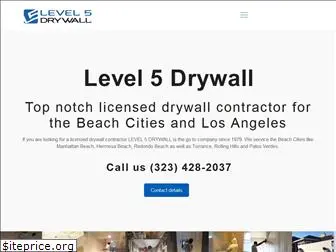 level5-drywall.com