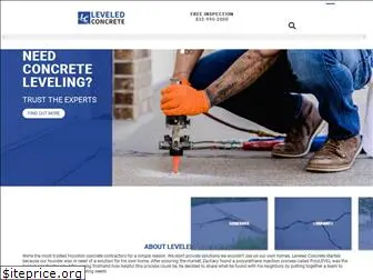 leveledconcrete.com