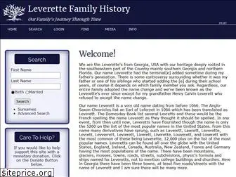 leverette-family-history.us