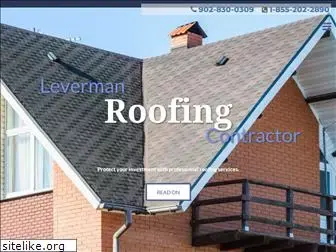 levermanroofing.com