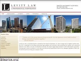 levittlawca.com