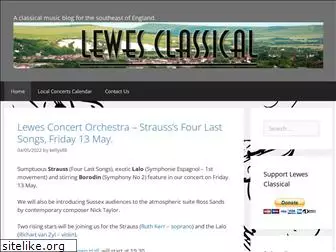 lewesclassical.com