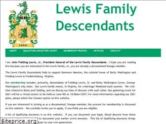 lewis-family-descendants.com