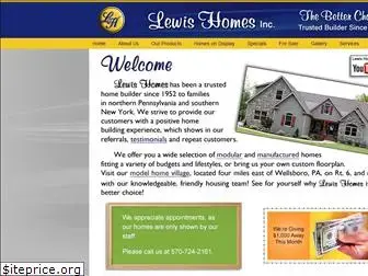 lewis-homes.net