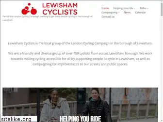 lewishamcyclists.co.uk