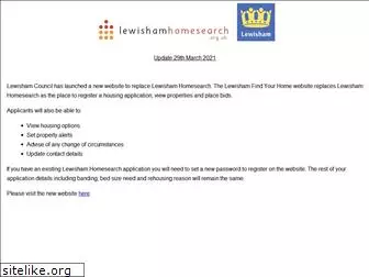 lewishamhomesearch.org.uk