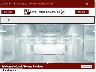 lewistestingservices.com