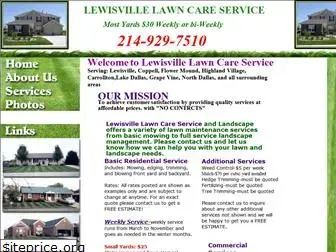 lewisvillelawncare.com
