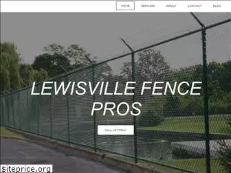 lewisvilletxfence.com