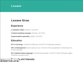 lexanesirac.com