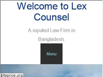 lexcounselbd.com