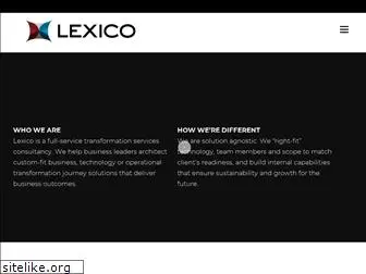 lexicoconsulting.com