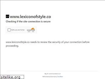 lexiconofstyle.co