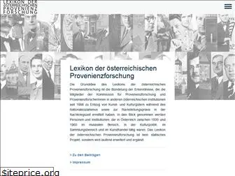 lexikon-provenienzforschung.org