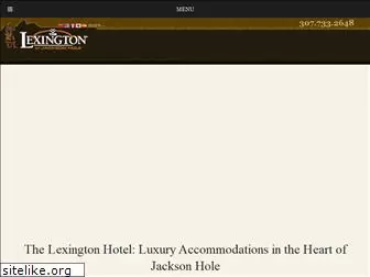 lexingtonhoteljacksonhole.com