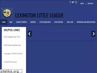 lexingtonlittleleague.com