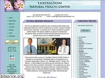 www.lexingtonnaturalhealth.com