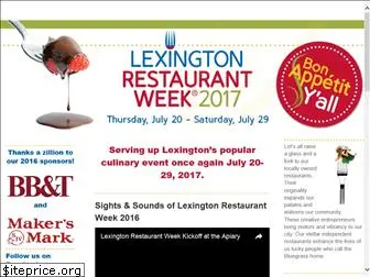 lexingtonrestaurantweek.com