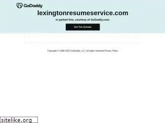 lexingtonresumeservice.com