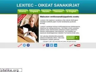 www.lexitec.fi website price