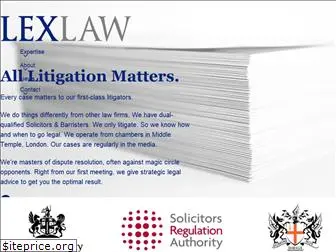 lexlaw.co.uk